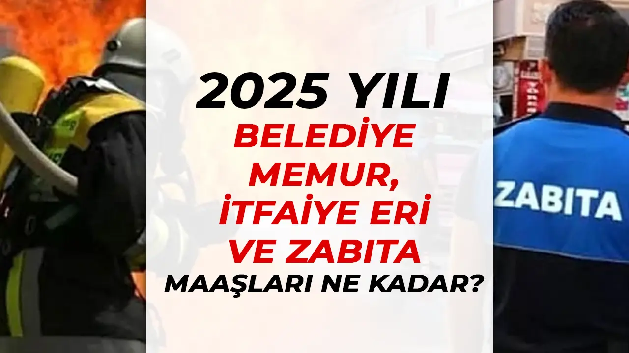 belediye memur maaşları