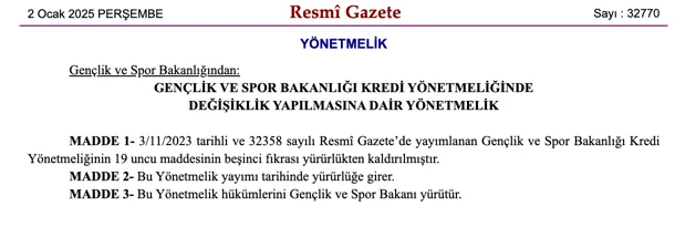 gsb resmi gazete