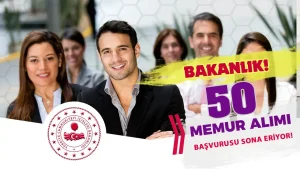 İçişleri Bakanlığı 2025 Yılı 50 Memur Alımı Başvurusu Sona Eriyor!