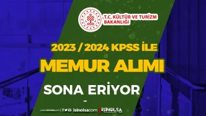 Kültür Bakanlığı 2023 veya 2024 KPSS İle Memur Alımı Başvurusu( Müfettiş  Yardımcısı )