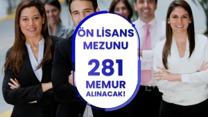 Tercih Kılavuzu İle Ön Lisans Mezunu 281 Memur Alımı ( EKPSS )