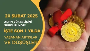 20 Şubat 2025 Altın Fiyatları: Gram Altın, Çeyrek Altın ve Ons Altın Ne Kadar Oldu?