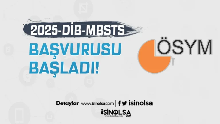 2025 DIB MBSTS Basvurulari Basladi Iste Detaylar 1