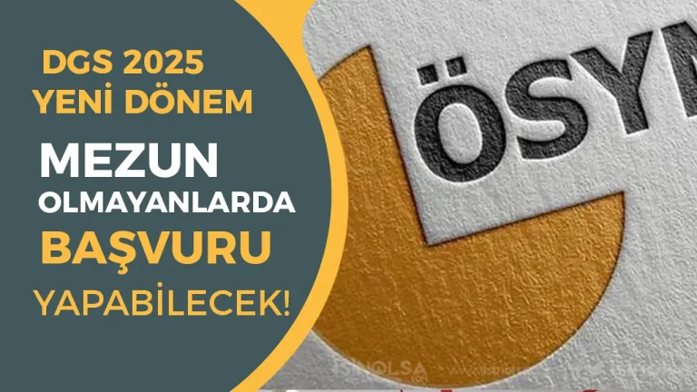 DGS Başvuru Sürecinde Önemli Değişiklik! Tarihler Öne Çekildi