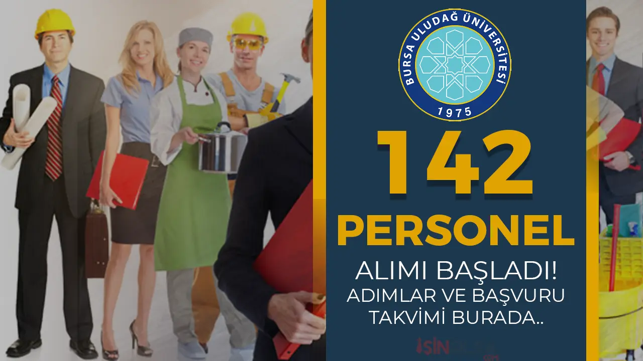 Uludağ Üniversitesi 142 Personel Alımı Başvuru Takvimi ve Adımları