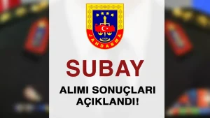 Jandarma 2025 Yılı 150 Subay Alımı Sonuçları Yayımlandı!