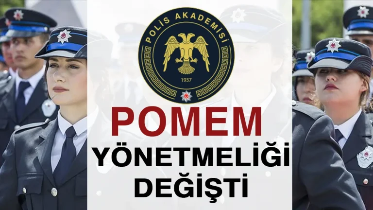 Son Dakika: POMEM Eğitim Öğretim Yönetmeliği Değişti!