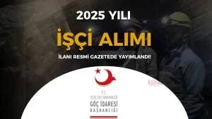 TTK 2025 Yılı 19 Kamu İşçi Alımı Resmi Gazetede Yayımlandı!