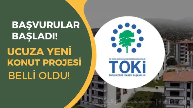 TOKİ’den Ankara Beypazarı’nda Yeni Konut Projesi: 2+1 ve 3+1 Daireler İçin Başvurular Başladı