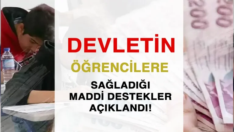 2025 Eğitim Yardımları: Devletin Öğrencilere Sağladığı Tüm Destekler