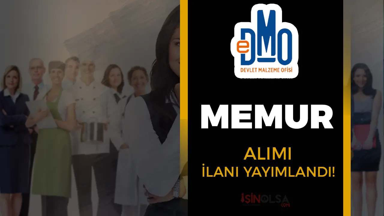 DMO Memur Alımı İlanı 2025 ( Müfettiş Yardımcısı )