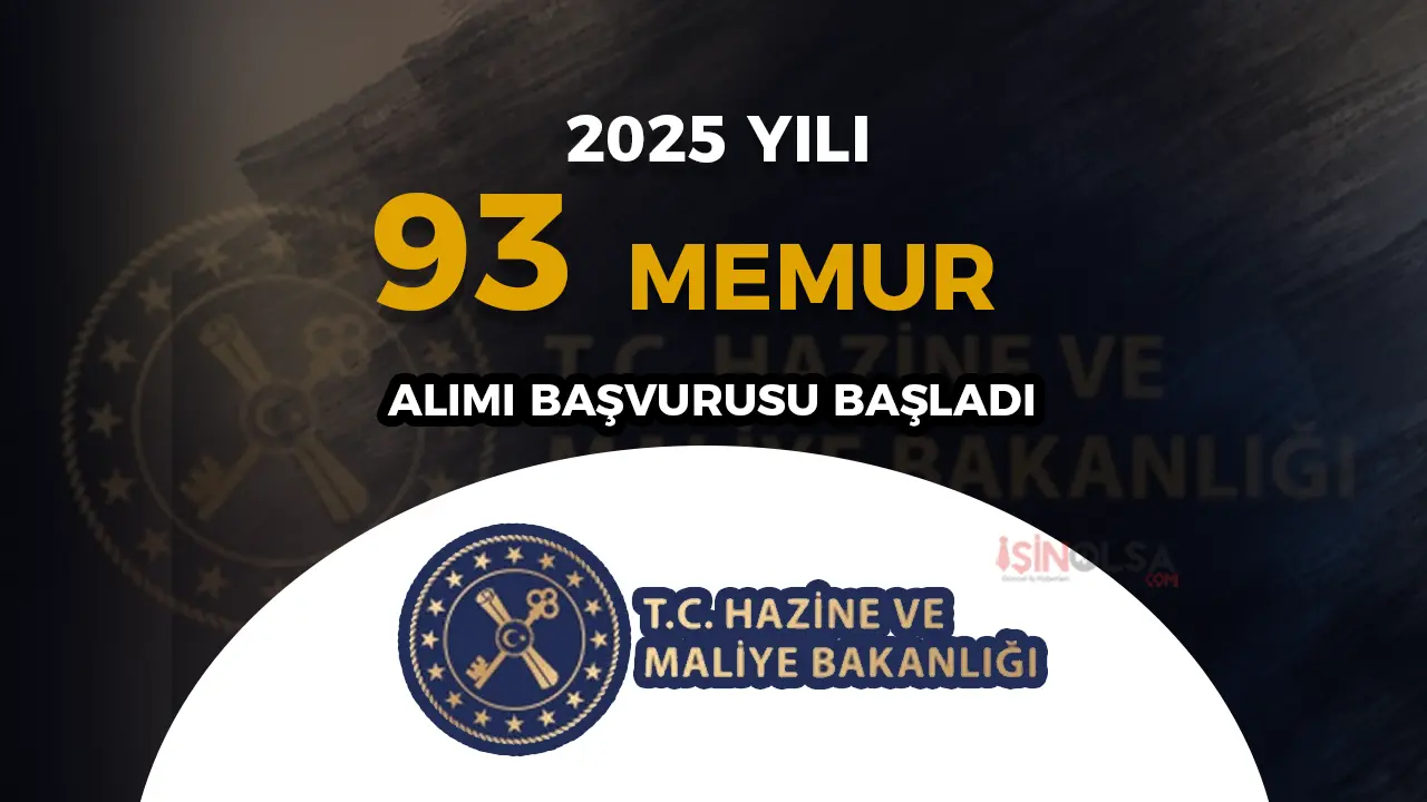 HMB 93 Memur Alımı Başvurusu Başladı! ( Hazine ve Maliye Uzman Yardımcısı )