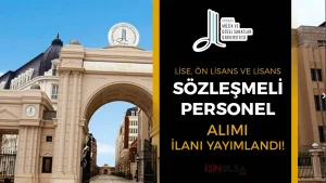 MGÜ 21 Sözleşmeli Personel Alacak! Lise, Ön Lisans ve Lisans