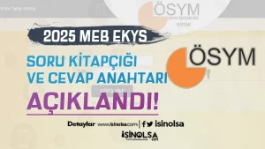 ÖSYM: 2025 MEB – EYKS Cevap Anahtarı ve Soru Kitapçığı Yayımlandı!