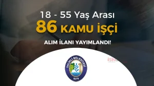 Salihli Belediyesi 86 Beden İşçisi Alımı İçin İlan Yayımladı!