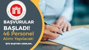 Milli Saraylar 46 Personel Alımı Başvurusu Başladı! İşte Adımlar