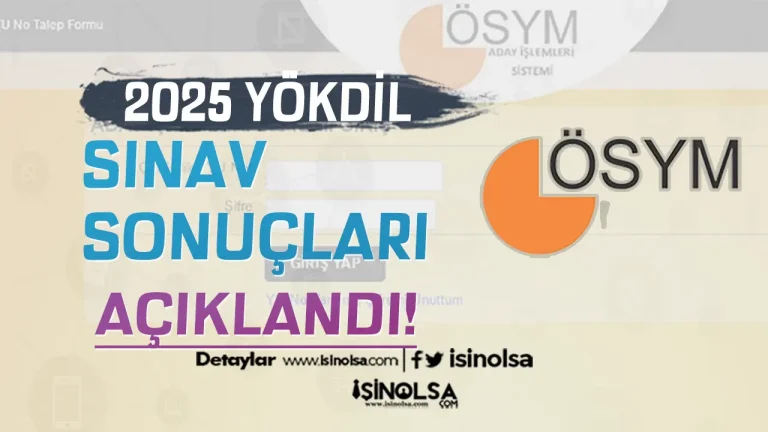 ÖSYM Duyurdu: 2025 YÖKDİL/1 Sınav Sonuçları Açıklandı