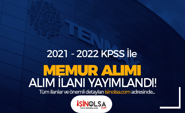 tenmak memur alimi ilani 2023 yayimlandi h43827 b91c9